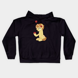 Feather Bangs juggling Kids Hoodie